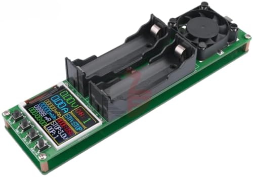 Image of METAPOD 18650 Lithium Battery Capacity Tester with LCD Display | Internal Resistance Measurement | Type-C Input | Battery Analyzer with Cycle Test Function