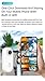 Varnock Action Camera, New Upgrade Varnock 4S Body Camera, 170° Wide Angle, Waterproof Thumb Portable with Audio & Video Recording, for Working, Cycling, Travel, Diving (White*4K,Standards,128GB)