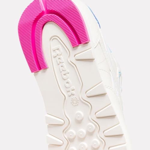 Image of Reebok Women's Classic Leather Trainers, Chalk Bolcya Laspin, 5 US