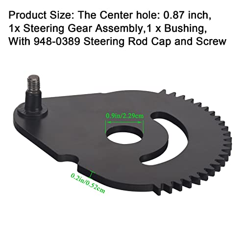 617-04094 Steering Gear Kit Compatible with MTD/Troy-Bilt/Craftsman 61704094 948-0389 - Fits Model 247288841 247288810 247288852 247203701 - Thumbnail 3