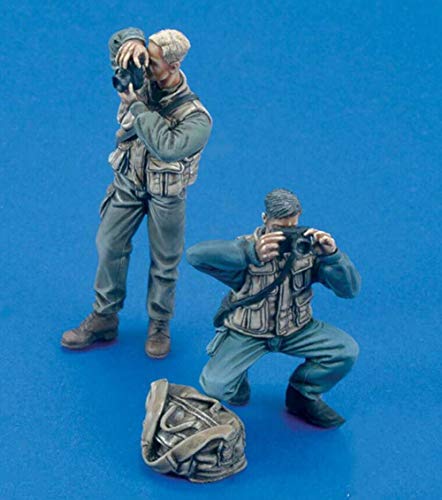 XINGCHANG 1/35 Antiker Stand Fotografen Harzfigur Modell Miniatur Gk Demontage Unlackiert Cover