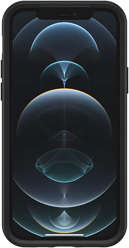 OtterBox Symmetry Series Case for iPhone 12 & iPhone 12 PRO (ONLY) Non-Retail Packaging - Black - Image 3