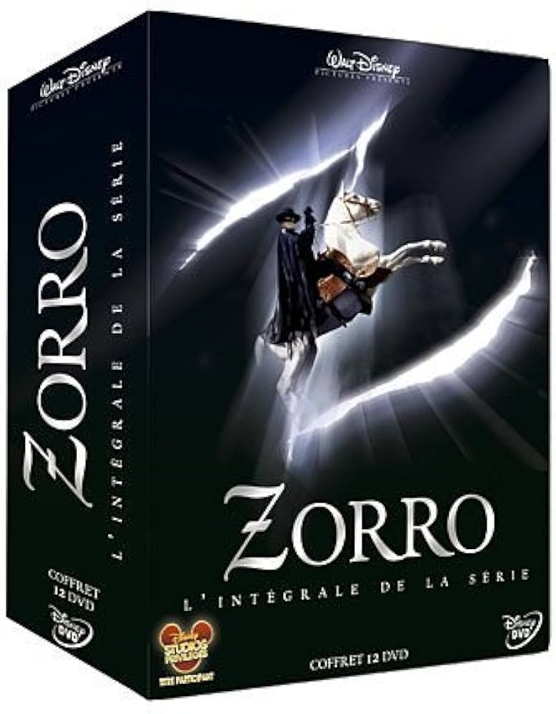 Amazon: Coffret intégrale Zorro, saison 1 et 2 - version