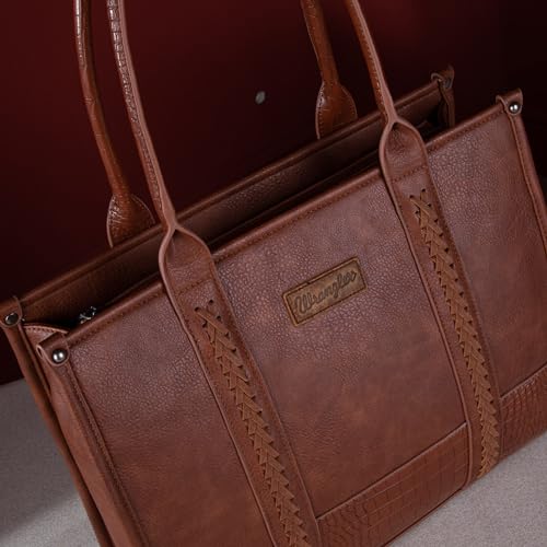 Image of Montana West x Wrangler Tote Bag for Women Western Cow Print Purse Designer Top Handle Handbags