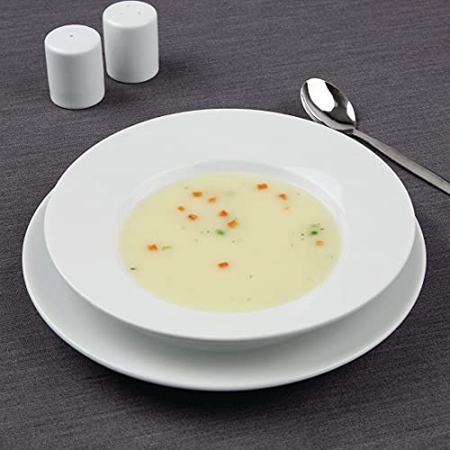 Olympia Athena Hotelware Omrande Soep/Pasta Bowl - 210ml 7oz 228mm 9" (Doos 6) - Afbeelding 3
