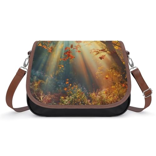Sac à bandoulière femmes forêt d'automne parfait pour vos sorties
