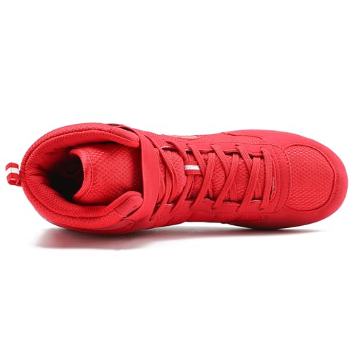 hikldk wrestling shoes men black boxing shoe for men