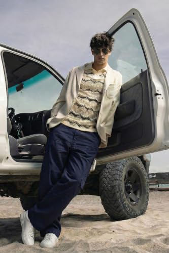 Image of Veirdo Men's Baggy Cargo Oversized Pants with Utility Pockets, Relaxed Loose Fit Street Style Trousers for Casual wear, Travel, (Size S to 2XL)