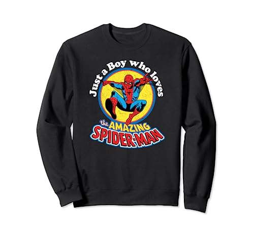 Sweat Spider-Man en coton doux pour garçon afin d'éviter le froid en hiver