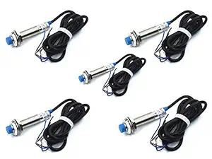 DHRUV-PRO Proximity Switch Lj12A3-4-Z/Bx Inductive Proximity Sensor Detection Switch Npn Dc6-36V 4mm Normally Open (5)