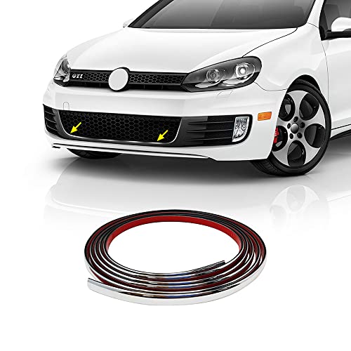 Quattroerre Profilo Cromato Adesivo per Paraurti