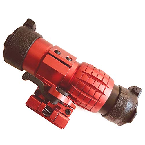 ホロサイトと3倍ブースター Amazon.co.jp: メタリックレッド 3倍ブースター ホロサイト用 QDレバー