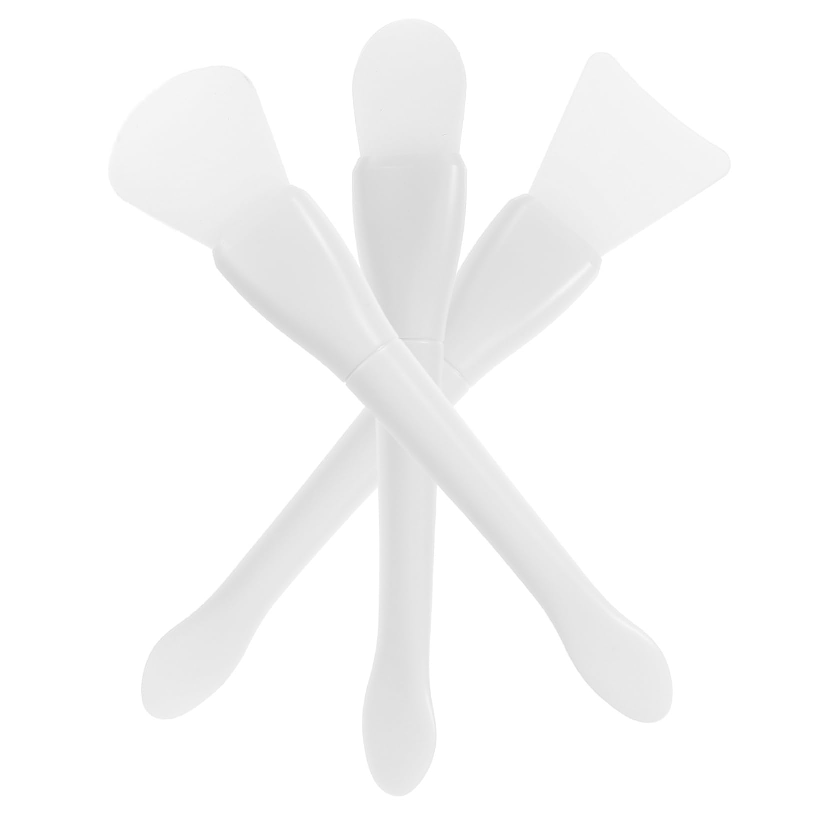 HOODANCOS Wax Spatulas for Wax Heater 3pcs Silicone Scrapers Makeup Scoop Reusable