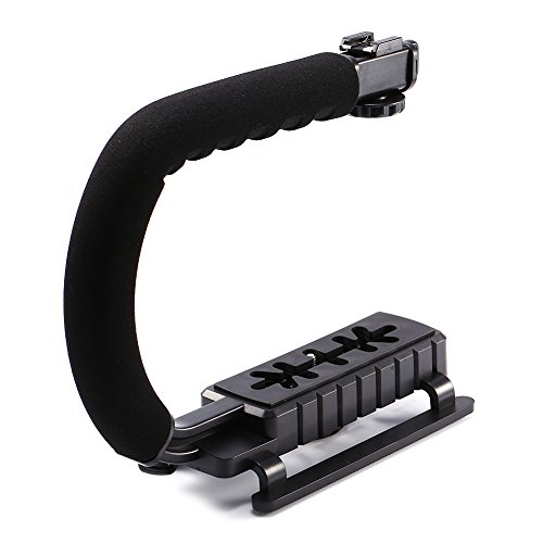 Image of Dioche Camera Stabilizer, Video DV SLR Camera Stabilizing Handle Gimbal Stabilizer for Camera Accessories Black Super Grip for DSLR DV Camcorder