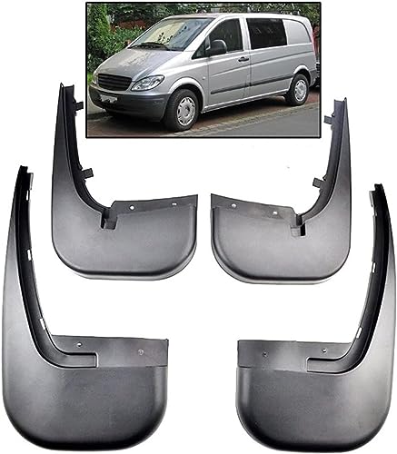 Bavettes garde-boue Vito W639 stop aux projections de boue kit complet avec vis de fixation