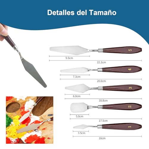 Encuentra la mejor selección de Espátulas flexibles para pintura los mejores 5. 17 Imagen adicional