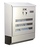 MPB918 Modern Mail boxes Stainless Steel Windows Newspaper Holder Urban Mailboxes - QUALITY IS TOP, ANTI-RUST, STURDY AS REVIEWS FROM CLIENT