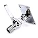 Amarine Made Marine VHF Antenna Adjustable Base Mount for Boats -Stainless Steel