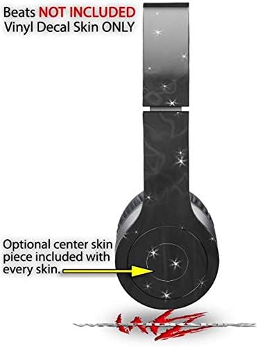 Skin Decal Wrap Works with Original Beats Solo HD Headphones Stardust Black Skin Only (Headphones NOT Included)