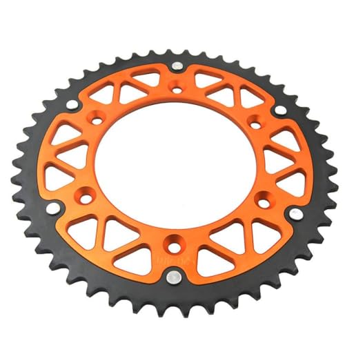 Pignon arrière 48T pour moto FE400 FC450 FE501 acier carbone pas 520