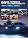 rimthin H11 Bulbs, H11/H8/H9 Fog Lights Bulb, 32,000LM 800% Bright with Cooling Fan, 6000K Cool White, Plug and Play, Pack of 2