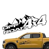 Raffreddare stile miglioramento: eleva l'estetica del tuo veicolo con questo adesivo fuoristrada 4x4, con grafica unica di montagna che riflette il tuo spirito avventuroso e assicura che la tua auto si distingue con un tocco interessante e accattivante.