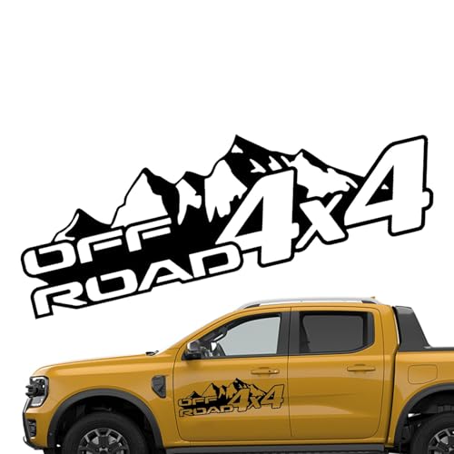 Adesivo fuoristrada 4x4 - Adesivi per carrozzeria auto, per decorazione