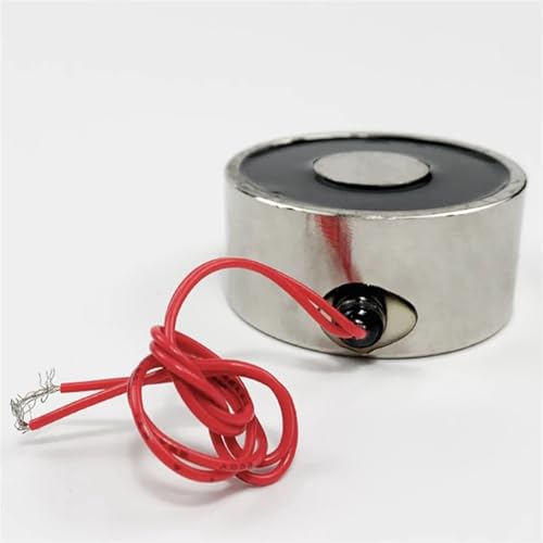 Electroimán P70 de 12V para sujetar compuertas y piezas metálicas planas 4