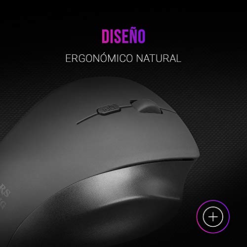 MARSGAMING-Mars-Gaming-MMWERGO-Negro-Raton-Inalambrico-Ergonomico-para-PS4PS5XBOXPCMac