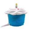 Cuddle Barn - Birthday Cupcake Spinner | Animated Cupcake Musical Plush Toy Spins and Lights Up to the Song Happy Birthday, 8 inches