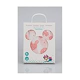 Interbaby Mn021 - Muselina Disney Minnie Mouse Original, Blanco Y Rosa