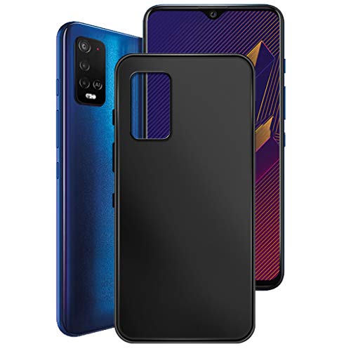 CXKJ Coque pour Wiko Power U10 (6.82 Pouce) Case, Ultra Fin Silicone TPU Bumper Noir Housse Etui de Protection Antichoc Cover,pour Wiko Power U10 - Noir