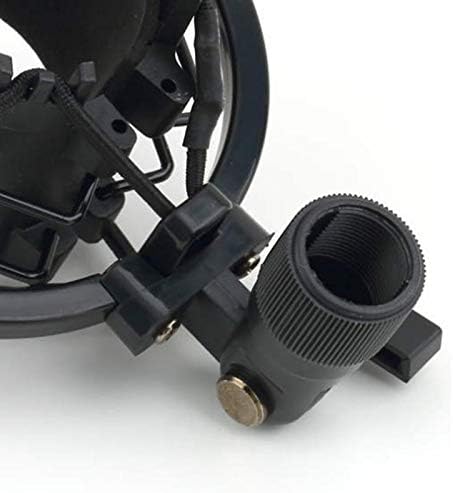 Universal 3KG Bearable Load Mic Microphone Shock Mount Clip Holder Stand Radio Studio Sound Recording Bracket Black Profe image 4