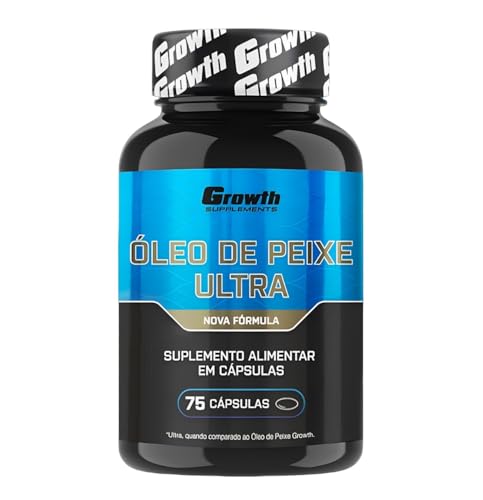 Óleo de Peixe Ultra - Ômega 3 (75 Softgel) - Growth