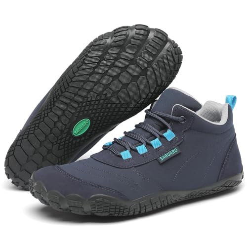 Saguaro Zapatillas Barefoot Hombre Zapatillas Minimalistas Mujer Zapatillas De Trail Running Antideslizantes Zapatos Barefoot Calzado Descalzo Con Suela Zero Drop Azul Oscuro,Eu Gr.42 Saguaro Zapatillas Barefoot Hombre Zapatillas Minimalistas Mujer Zapatillas De Trail Running Antideslizantes Zapatos Barefoot Calzado Descalzo Con Suela Zero Drop Azul Oscuro,Eu Gr.42