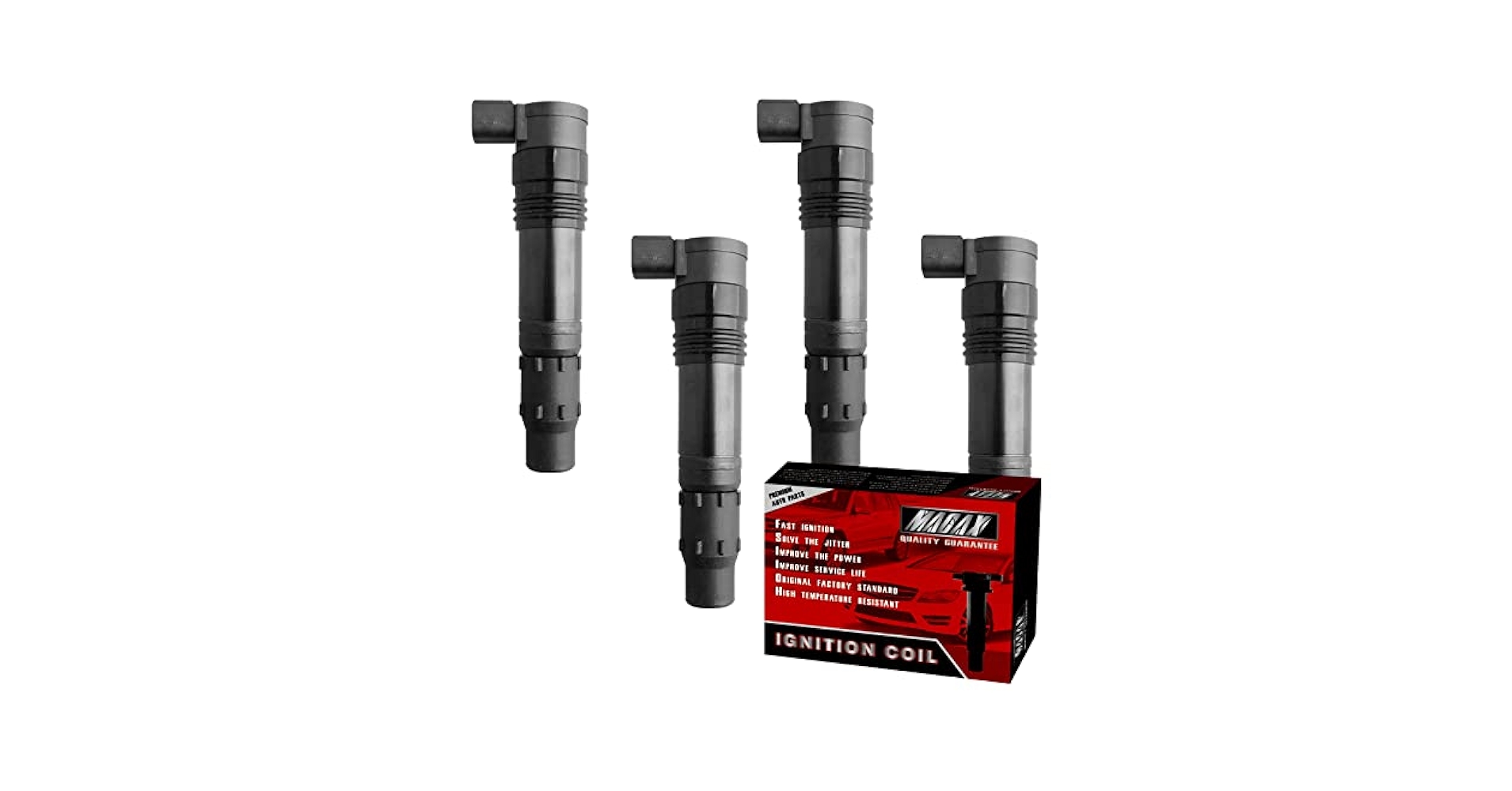 Amazon.com: MACAX Set of 4 Ignition Coils F6T547 Compatible