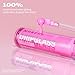 MORPHE Dripglass High Shine Lip Gloss - Glazed, Semi-Sheer & Nourishing Lip Makeup - Buildable Formula Infused with Plant-Derived Squalane & Vitamin E - Pink Mirror (0.13 oz)