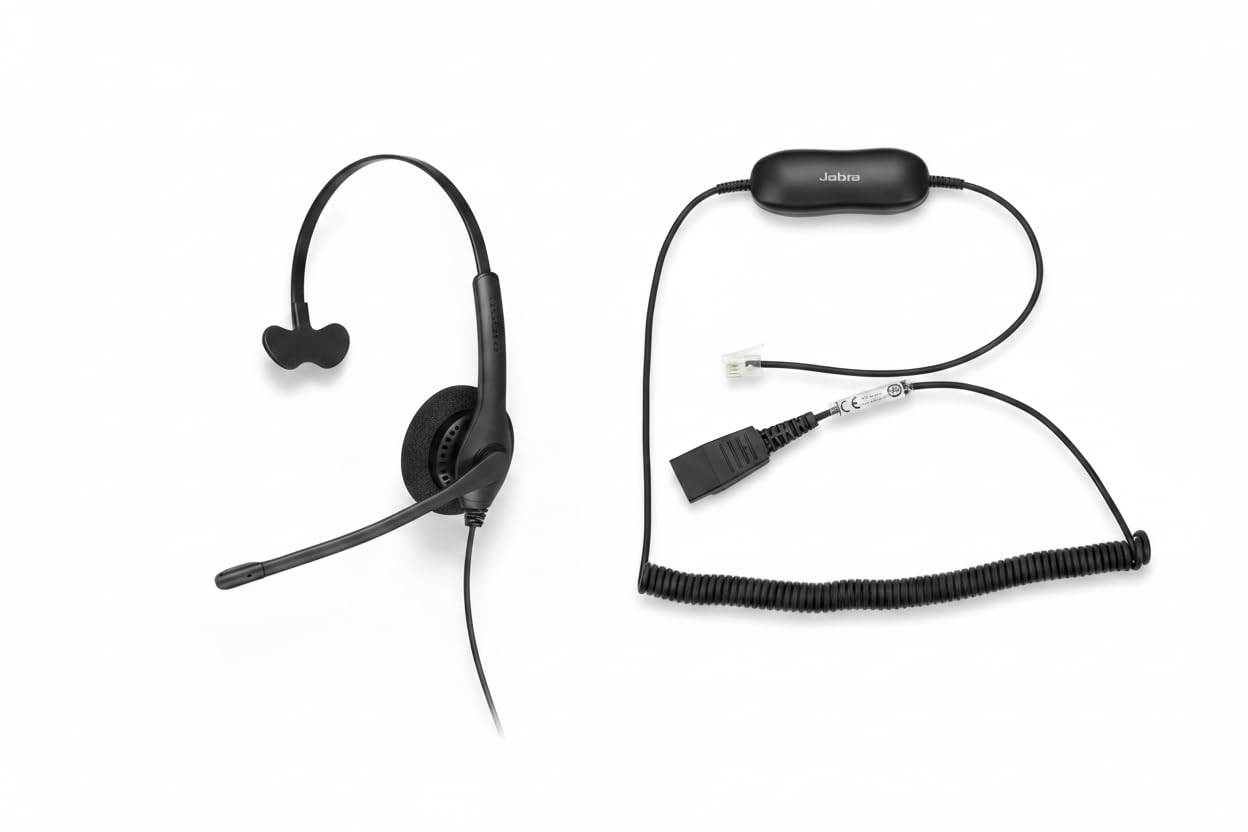 Amazon.com: Jabra Biz 1500 QD Mono Headset with GN 1200 Universal
