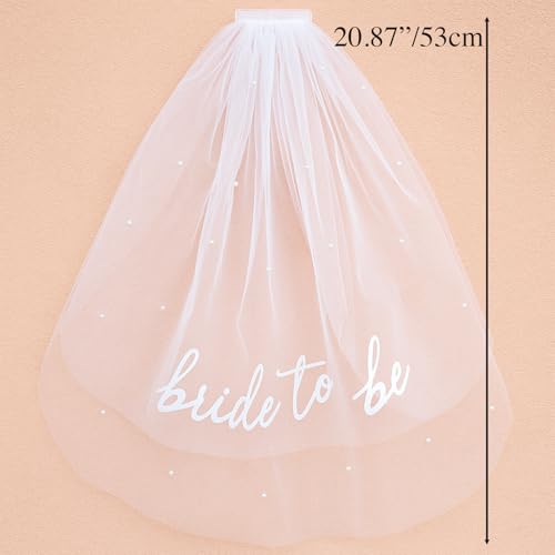 Bride to Be Sash Veil Bachelorette Party Accessories, Bridal Shower Decorations, Engagement Gifts for Bride2