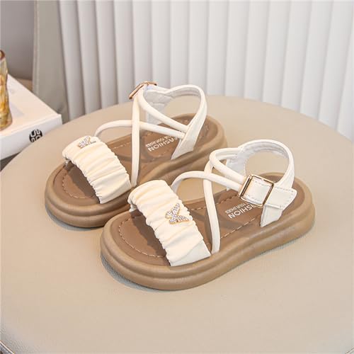 He&Yingmin Toddler Little Girls Sandals Kids Summer Shoes Toddler Sandals Soft Sole Beach shoes2