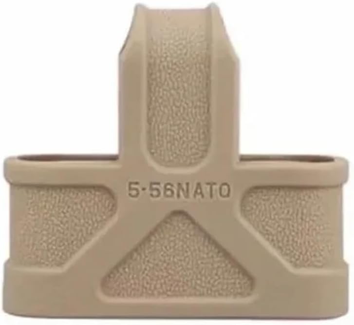 OutDoorBom Original Mag Assist for .223 Magazines. (TAN Pack of 2)
