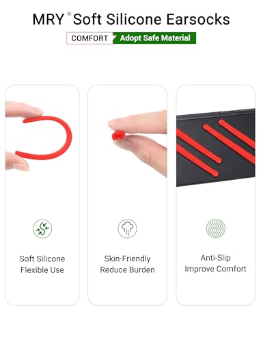 Image of Mryok Replacement Earsocks for Oakley Marshal MNP Eyeglasses - Options