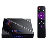 Android 10.0 TV Box, 4GB+32GB, H96 MAX H616, 6K Network Box, WiFi de Doble Banda, Bluetooth 4.0 4GB...