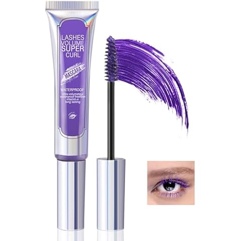 AFGHOUZ Volume Mascara for Eyelashes, Colorful Curl and Lengthening Mascara, Long Lasting Lashes Extensions Waterproof, Charming Eye Lash Makeup Cover