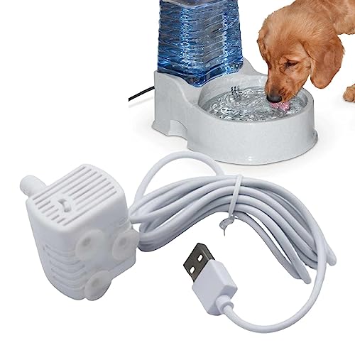 Joberio Bomba de repuesto para fuente para animales domésticos | Reemplazo de la bomba para fuente para mascotas, fuentes de agua para mascotas para perros y gatos