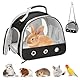 Kleine Haustier-Tragetasche, Kleintier Tragetasche, Transportbox für Katze Mit Seitlicher Öffnung, Meerschweinchen-Tragetasche, Faltbare Transportbox, Hundetransportbox für Vögel Kätzchen Welpen