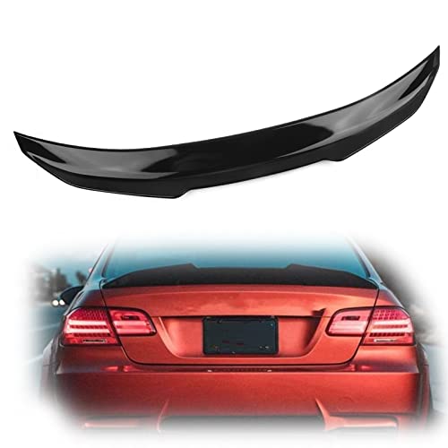 Aileron de coffre BMW E92 M3 Coupé noir brillant, personnalisation esthétique arrière