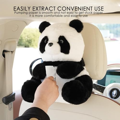 Bolsa de armazenamento traseiro para assento de carro, suporte para guardanapo de carro - Distribuid