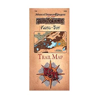Map Kara-tur: Trail Map/Tm5 (Advanced Dungeons & Dragons Forgotten Realms) Book