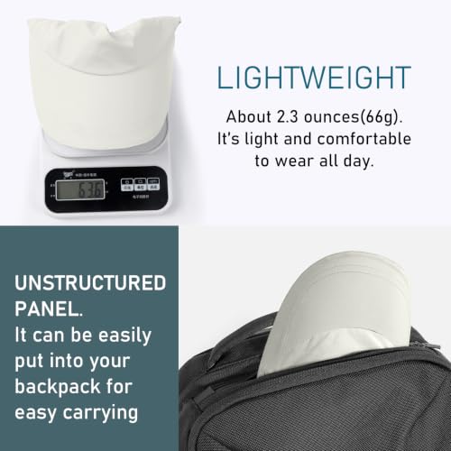 Image of Mens Waterproof Baseball Cap UPF 50+ Sun Protection Windproof Breathable Unisex Quick Dry Outdoor Rain Hat